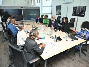 Executive Secretary Claver Gatete's meeting with Doron Avni, VP, Government Affairs & Public Policy, Emerging Markets at Google