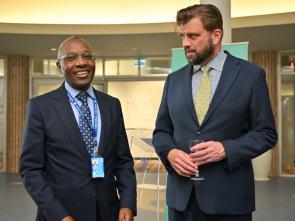 Official handover of the Africa Hall model to ECA by Australia Embassy