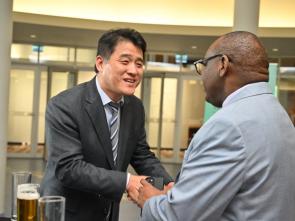 Official handover of the Africa Hall model to ECA by Australia Embassy