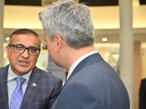 Official handover of the Africa Hall model to ECA by Australia Embassy