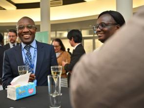 Official handover of the Africa Hall model to ECA by Australia Embassy