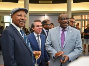 Official handover of the Africa Hall model to ECA by Australia Embassy