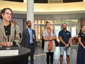 Official handover of the Africa Hall model to ECA by Australia Embassy