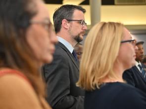 Official handover of the Africa Hall model to ECA by Australia Embassy