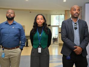 Official handover of the Africa Hall model to ECA by Australia Embassy