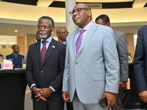 Official handover of the Africa Hall model to ECA by Australia Embassy