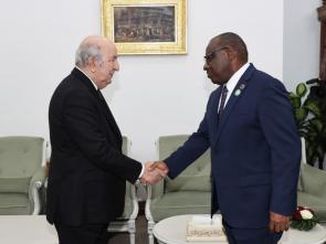 Visite à la présidence de la République algérienne