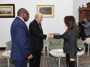 Visite à la présidence de la République algérienne