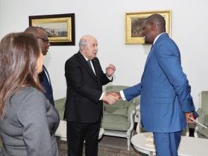 Visite à la présidence de la République algérienne