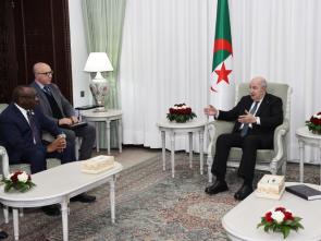 Visite à la présidence de la République algérienne