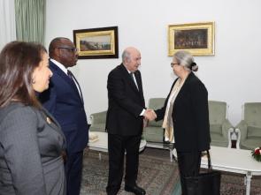Visite à la présidence de la République algérienne