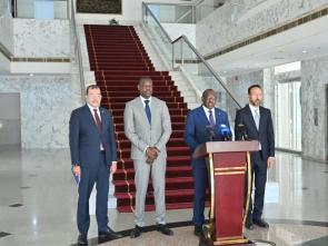 Rencontre avec S.E. le Président Mohamed Ould Cheikh El Ghazouani, Président de la République islamique de Mauritanie