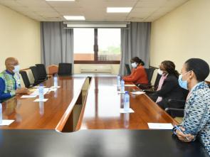 Official visit of the Under Secretary-General of the United Nations and  Executive Secretary of ECA, Vera Songwe, to Burkina Faso