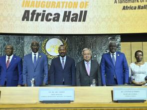 Historic Gathering at Newly Renovated Africa Hall Commits to Forging a Sustainable Future