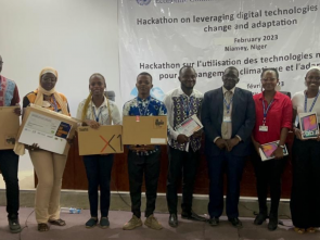 ECA hosts Hackathon to Leverage Digital Technologies for Climate Resilience and Adaptation in Niamey, Niger