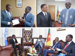 Plaudits for milestones in ECA-Cameroon relations during Antonio Pedro’s term as Head of Central Africa Office