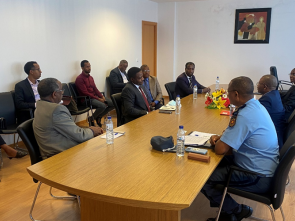 The study tour to the Mozambique revenue authority with FDRE officials