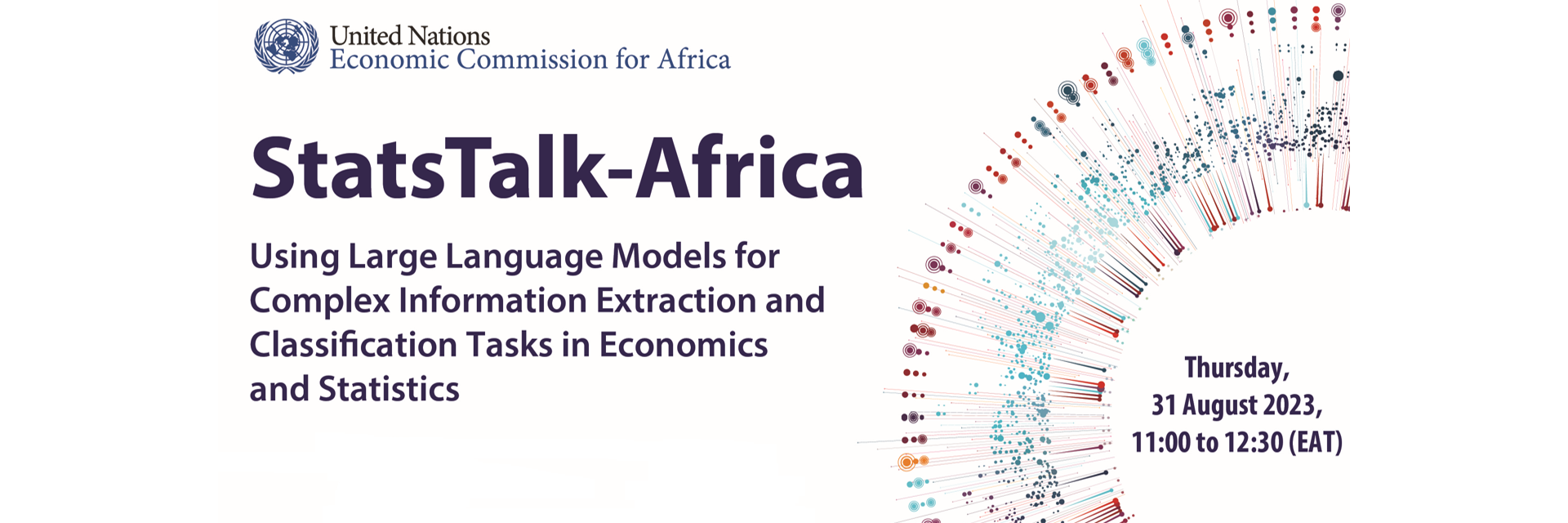 Série de webinaires StatsTalk-Africa - 31 aout 2023