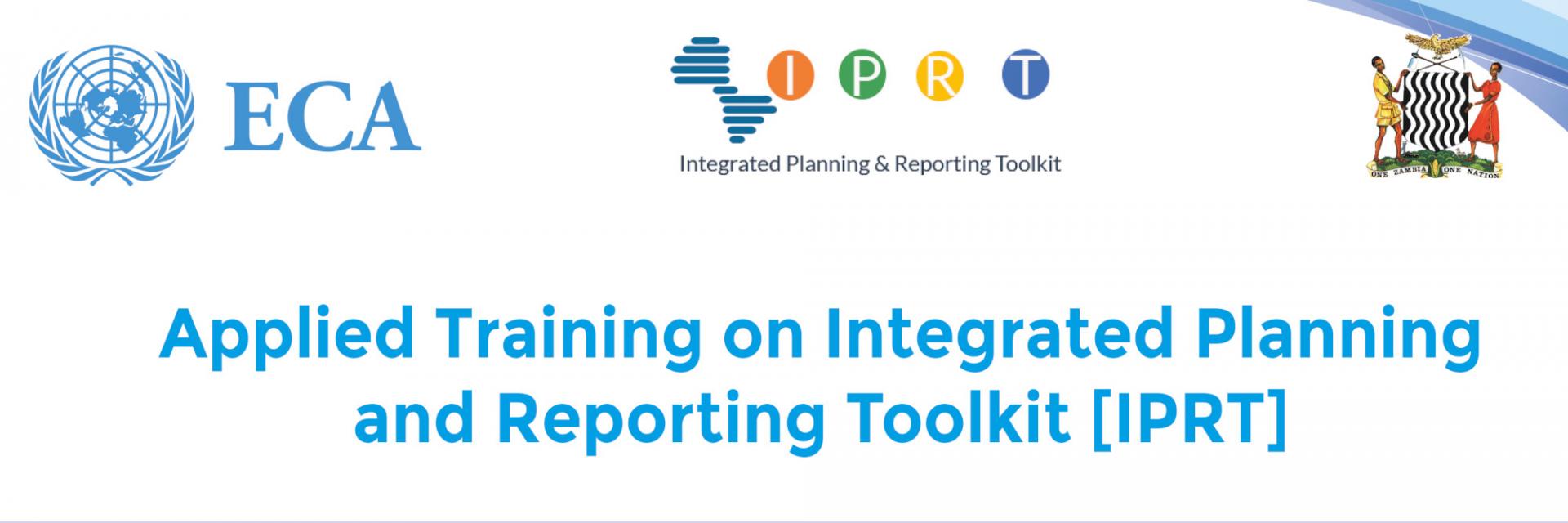 Applied Training on Integrated Planning and Reporting Toolkit (IPRT)