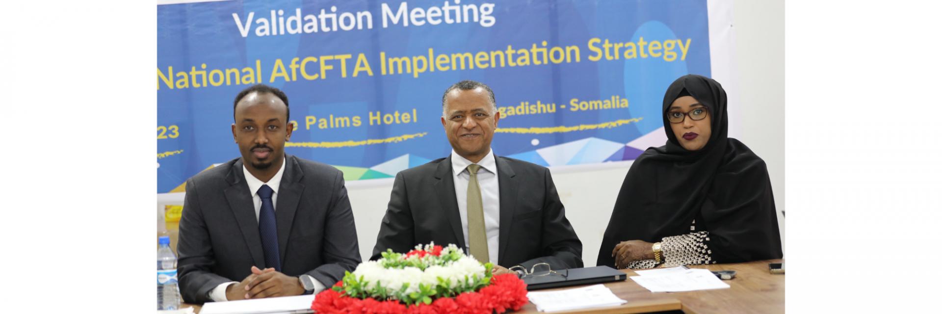 Somalia embraces the AfCFTA, validates its National Strategy