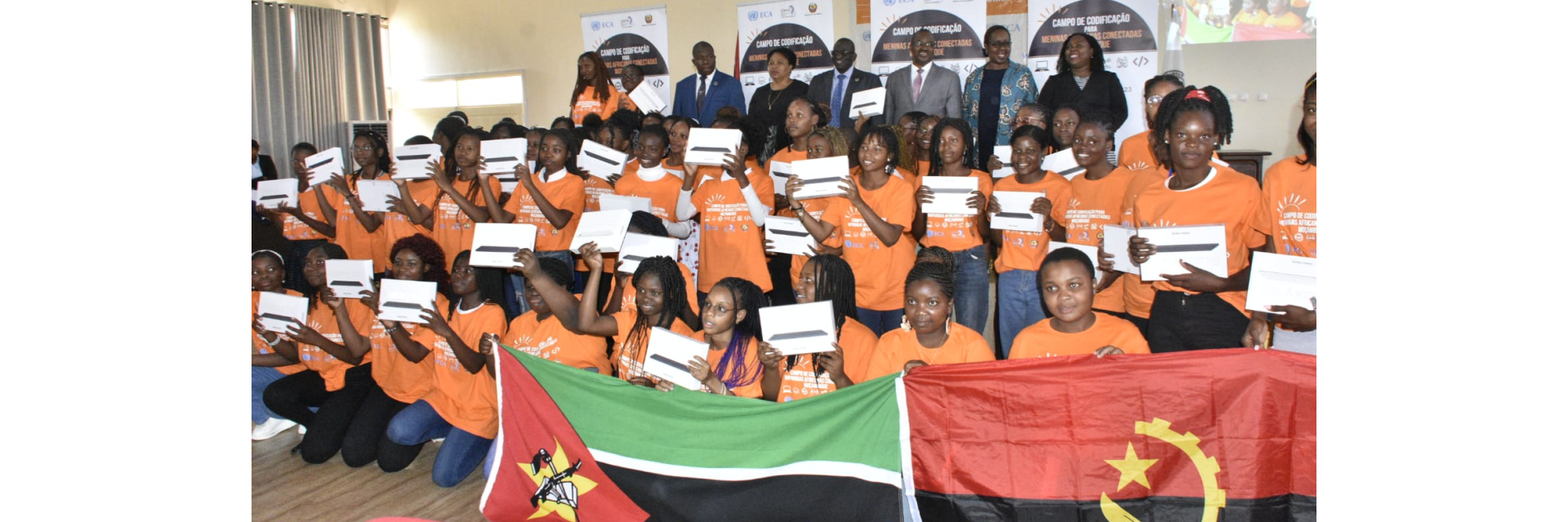 Mozambicans in “Connected African Girls Coding” initiative join thriving community of 40,000 alumni