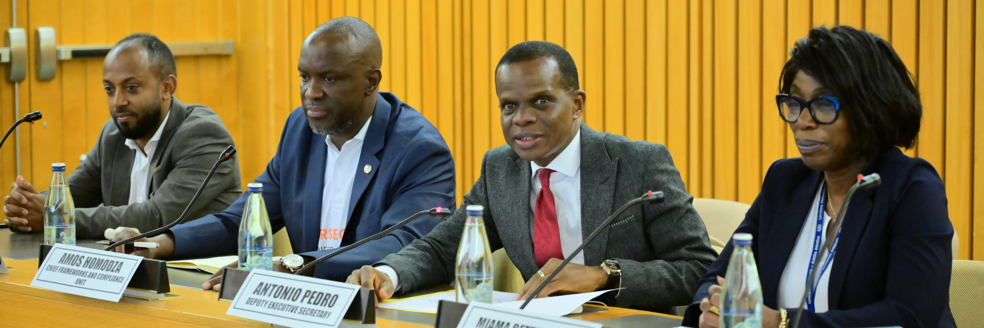 Opening Remarks by Deputy Executive Secretary Antonio Pedro at the ECA Cybersecurity Awareness Campaign 2024