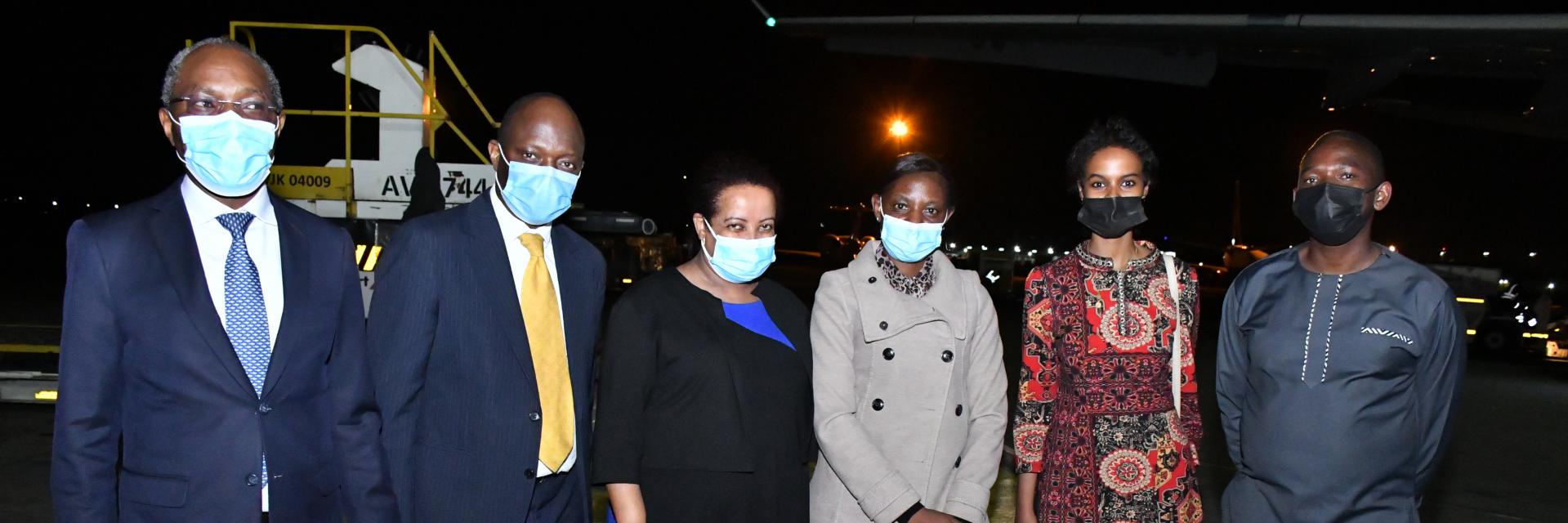 Kenya receives first batch of J&J Vaccines 