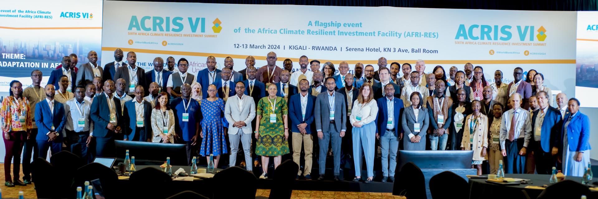 Sixième sommet africain sur l’investissement résilient au climat (ACRIS VI)