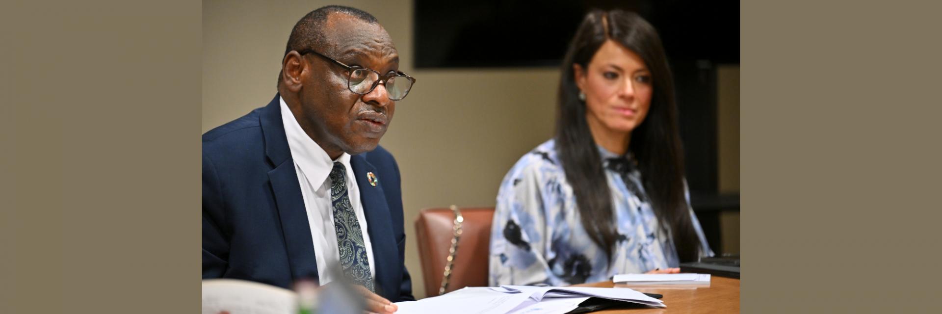 Talking Points for Mr. Claver Gatete at the HLPF Side Event "Harnessing Partnerships for Accelerated Poverty Reduction Across Africa"
