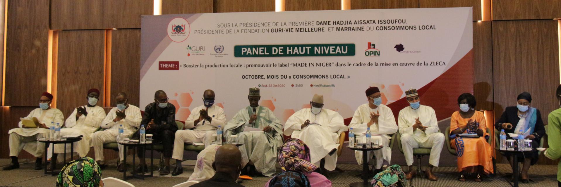 A high-level panel to promote the implementation of the AfCFTA in Niger