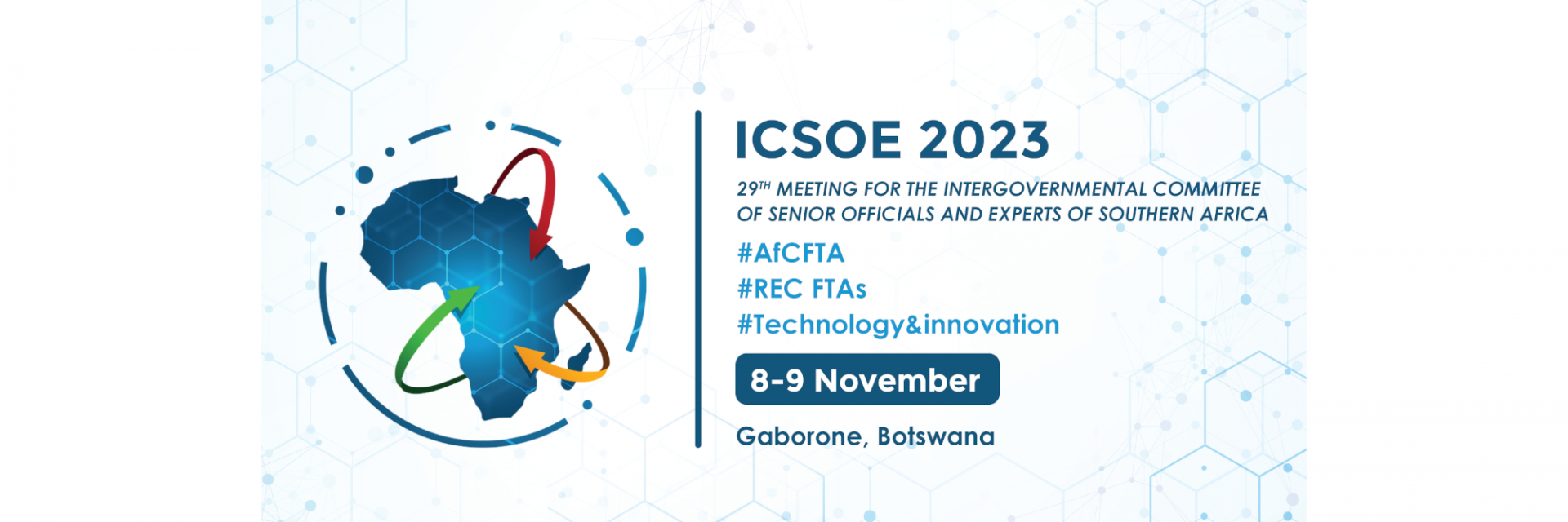 MTI to host the 29th Intergovernmental Committee of Senior Officials and Experts for Southern Africa (ICSOE)