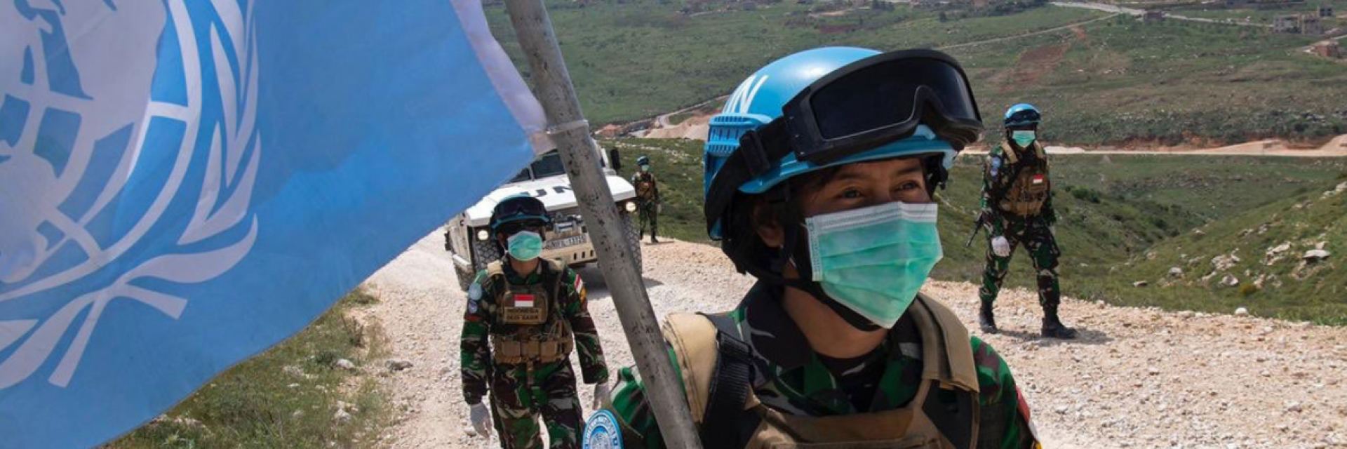 UNIFIL - Since the onset of COVID-19 pandemic, UNIFIL and its peacekeeping troops have maintained their daily operational activities along the Blue Line in South Lebanon.
