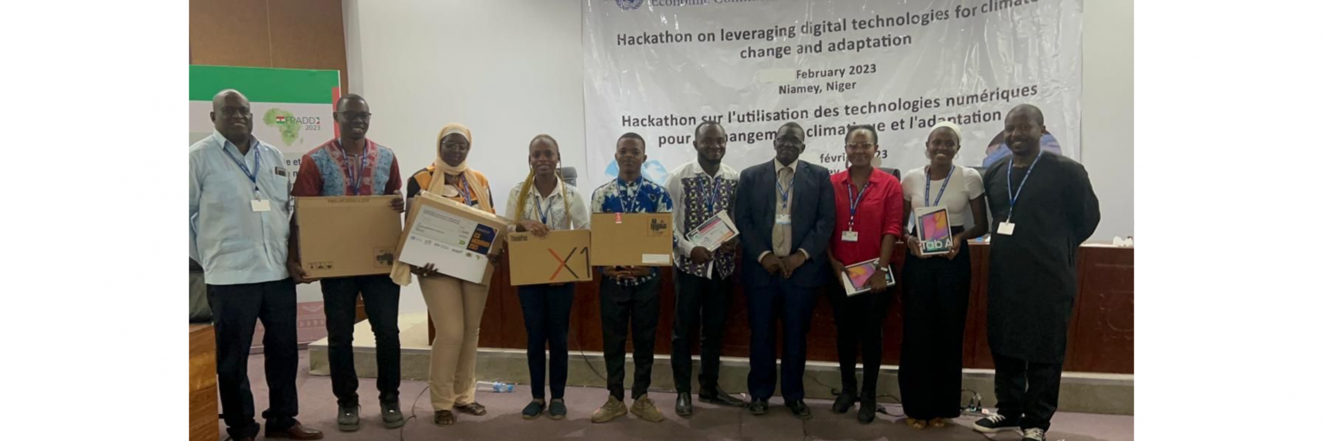 ECA hosts Hackathon to Leverage Digital Technologies for Climate Resilience and Adaptation in Niamey, Niger