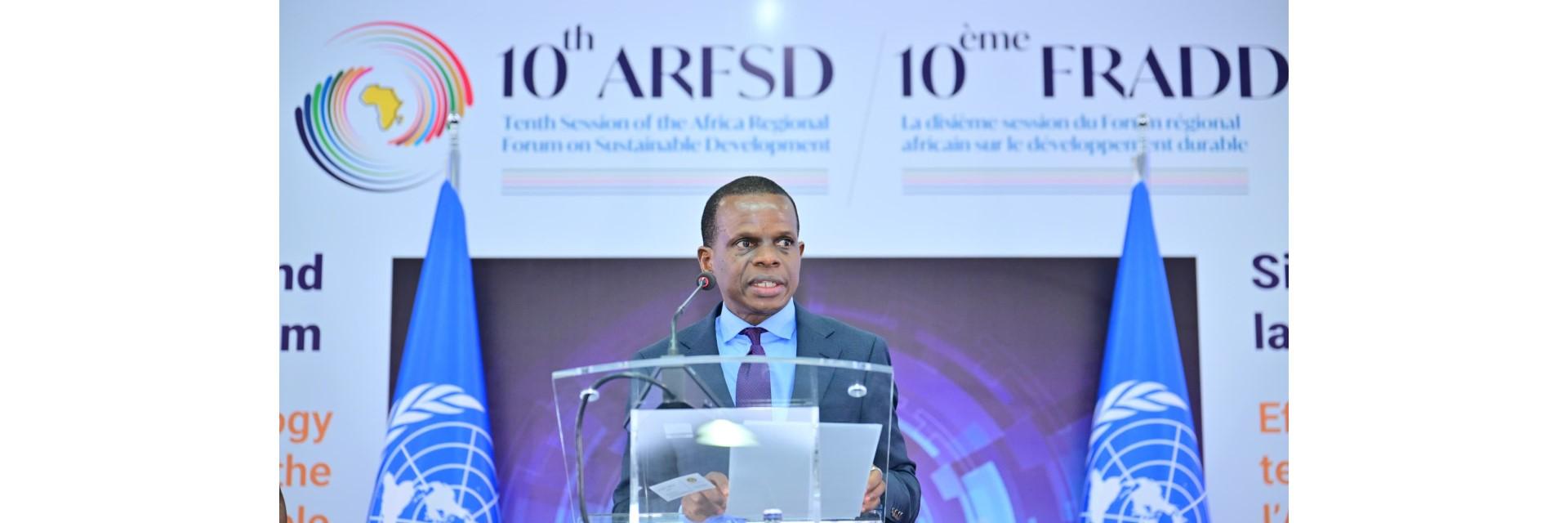 Statement by Mr. Antonio Pedro at the Africa Regional Science, Technology and Innovation Forum for Sustainable Development