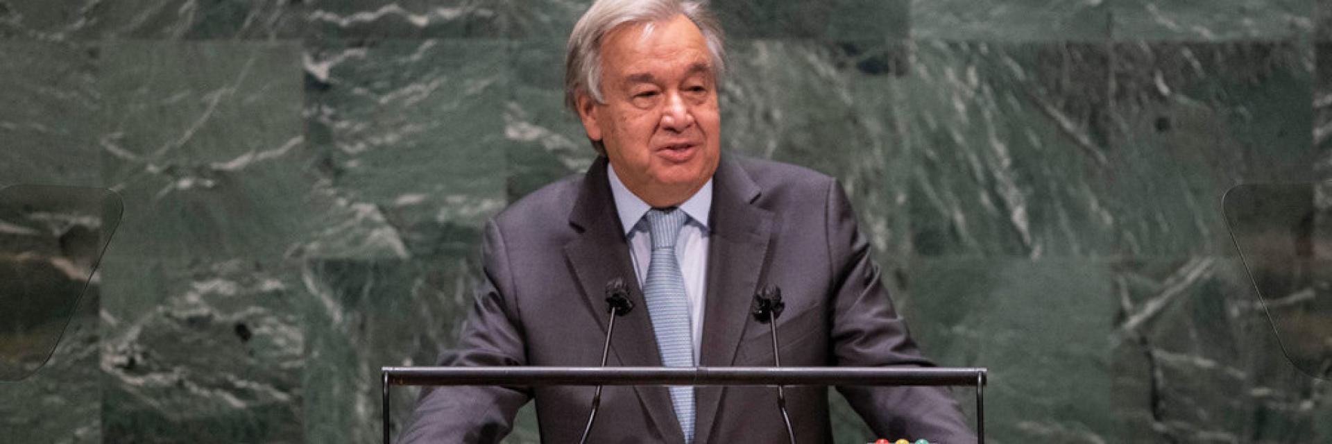 UN chief appeals for global solidarity at General Assembly, warns COVID is ‘dress rehearsal’ for challenges ahead