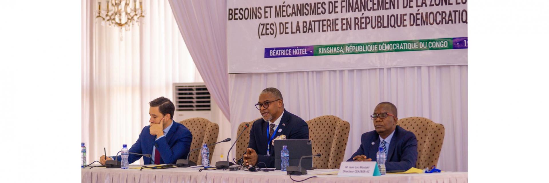 Atelier sur le financement de la zone économique spéciale (ZES) de la batterie en République démocratique du Congo