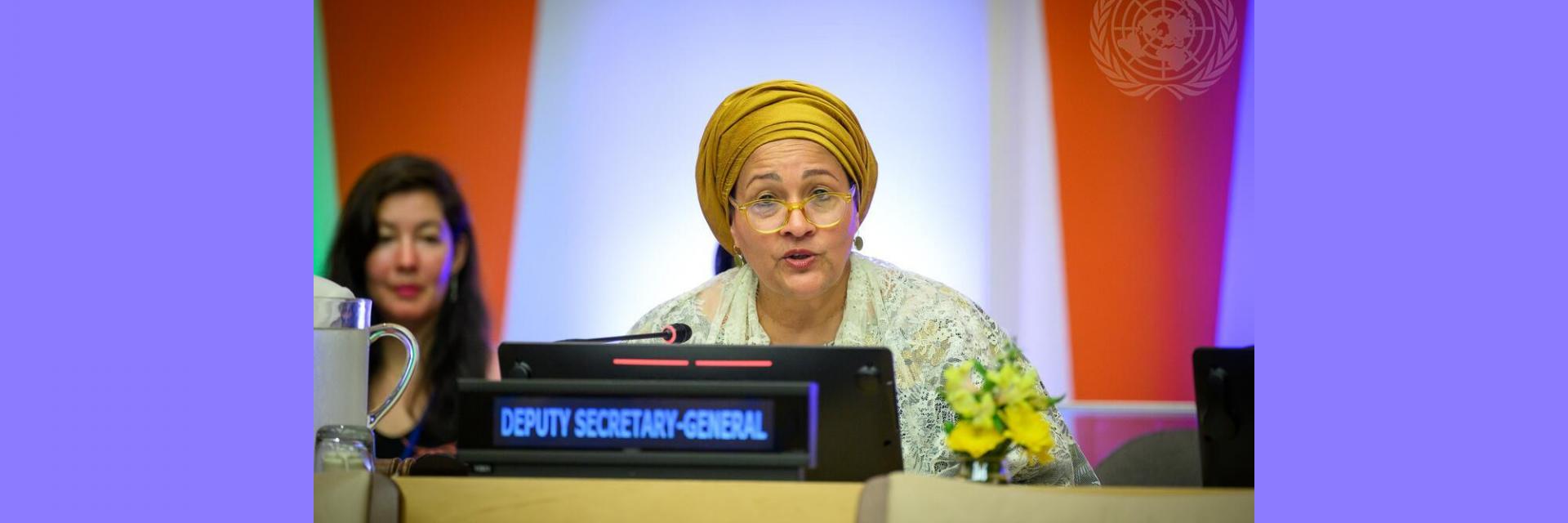 UN deputy chief demands bold policies, innovative solutions for SDGs