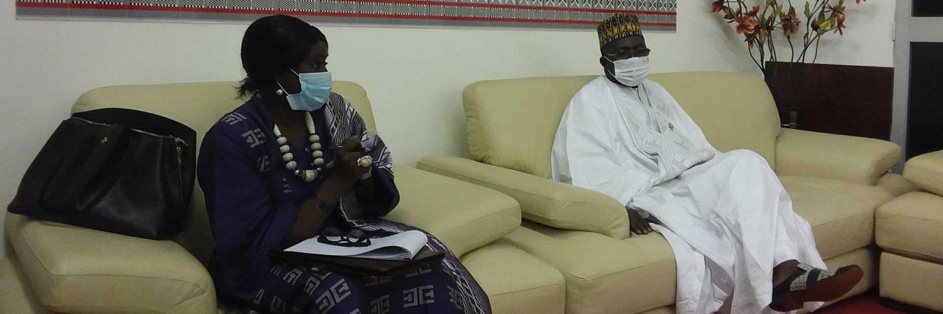 Meeting between the Director of ECA in West Africa and the 3rd Vice-President of the National Assembly of Niger: The promotion of the use of ICTs in the ECOWAS space at the centre of discussions