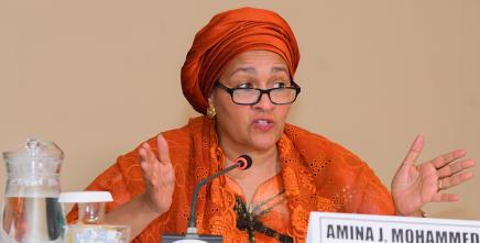 Amina Mohammed hails AU-UN partnership for efforts to tackle Africa’s challenges